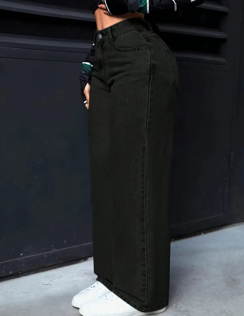 Noir Black Classic Jeans